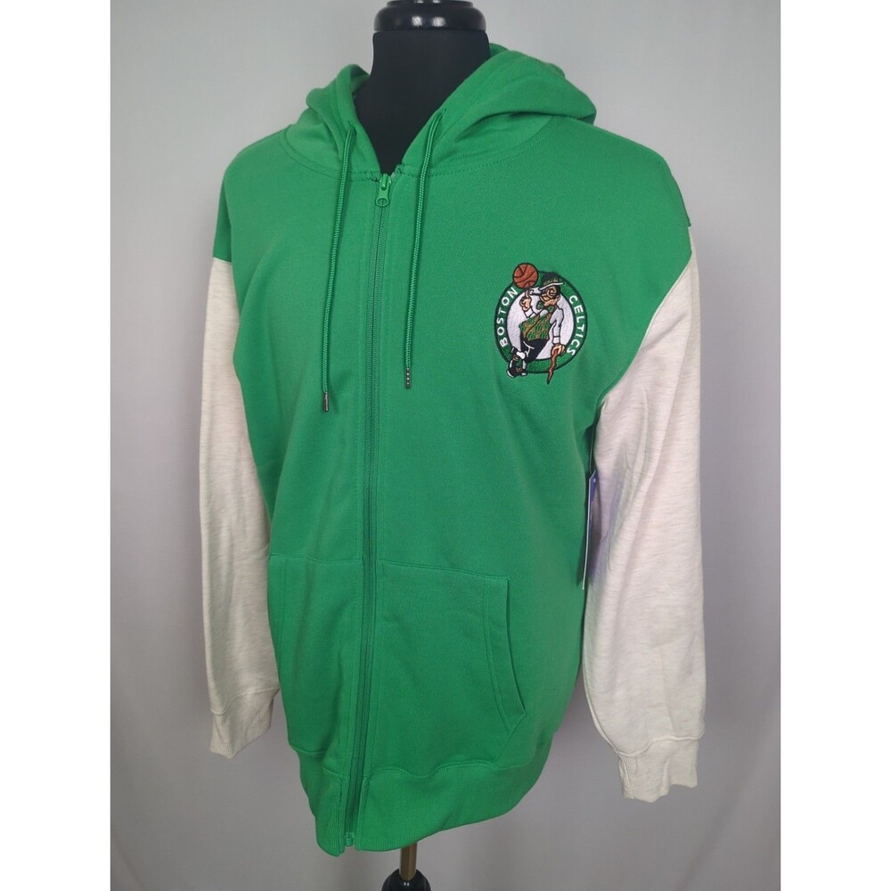 Ultra Game Men’s Boston Celtics Full Zip NBA Hoodie XL NEW VZMK904F BIRD